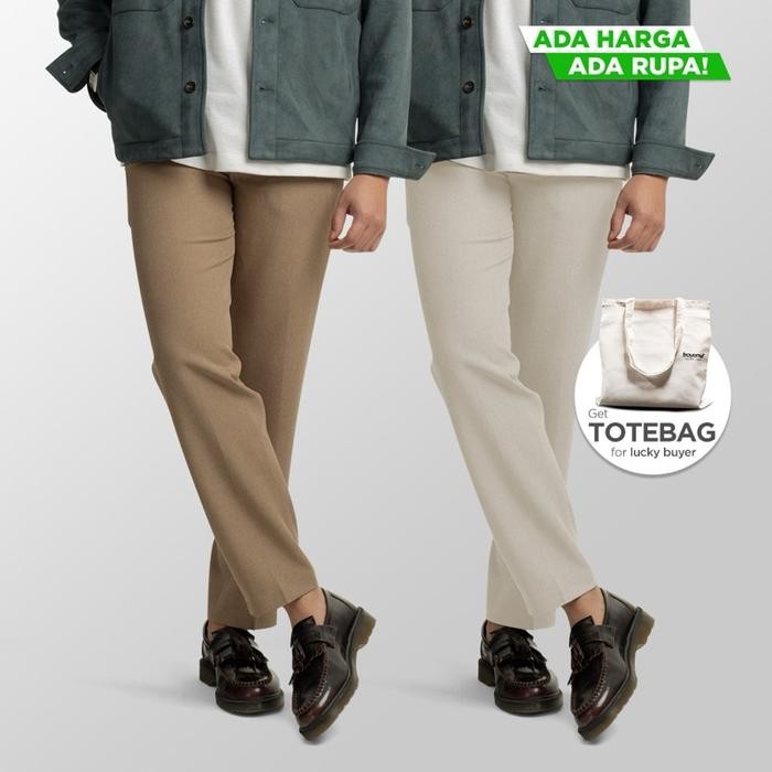 FROYEMUL Premium trousers Celana bahan pria formal slimfit