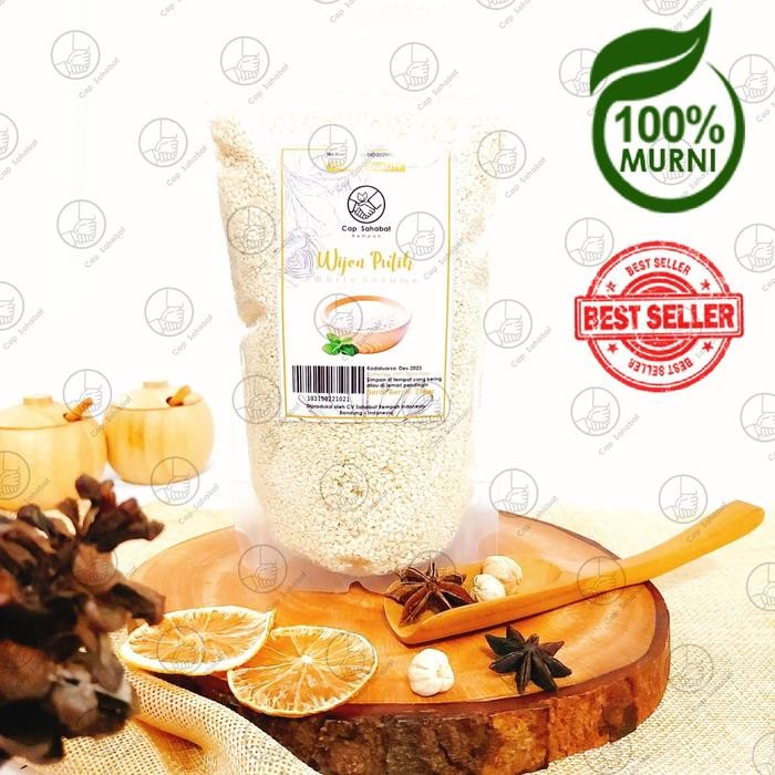 

Premium 250gr Wijen Putih / White Sesame / Rempah / JSR 100% PREMIUM QUALITY