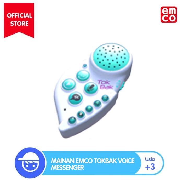 Mainan EMCO, TOKBAK VOICE MESSENGER Toys