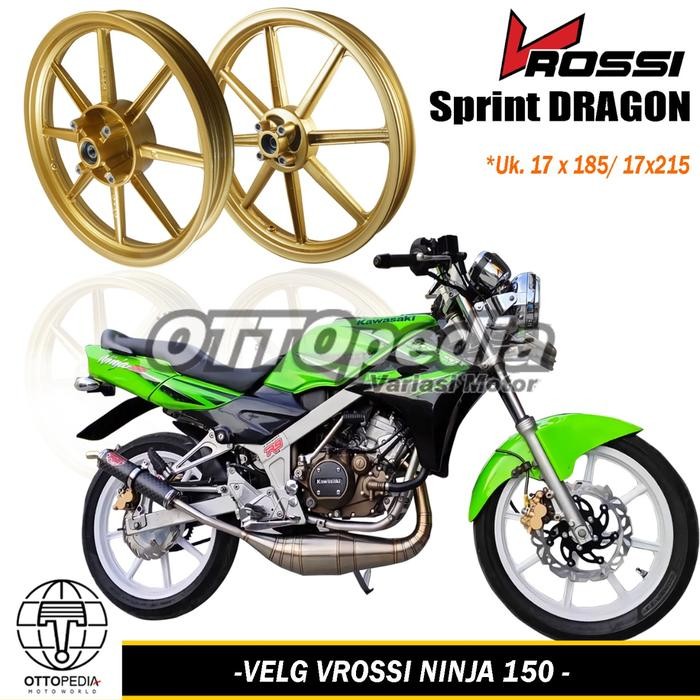 Velg Racing Vrossi Ninja 150 R Ninja SS Sprint Dragon Palang 8 Ring 17
