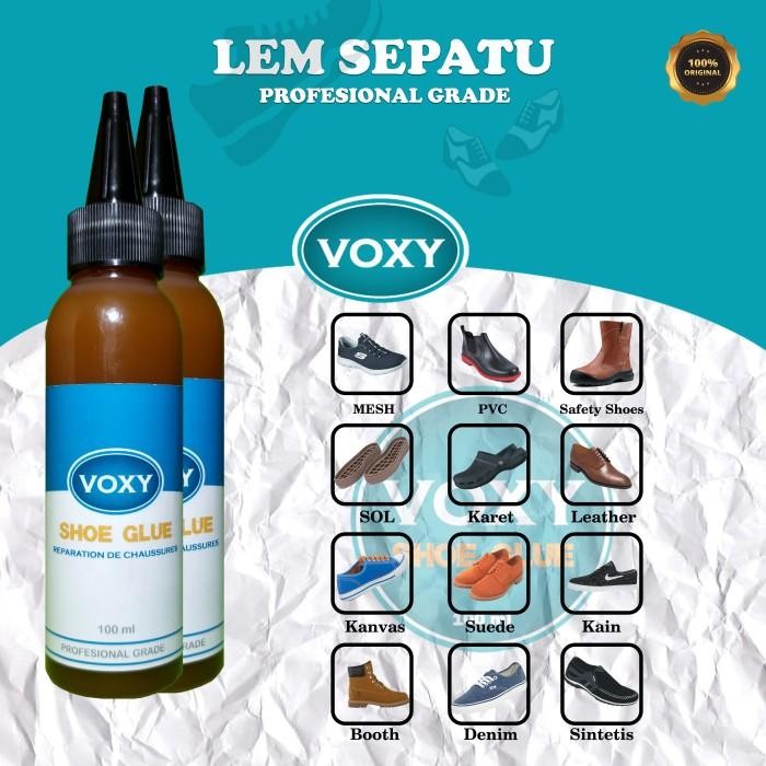 lem sepatu super rekat 100ml original lem voxy