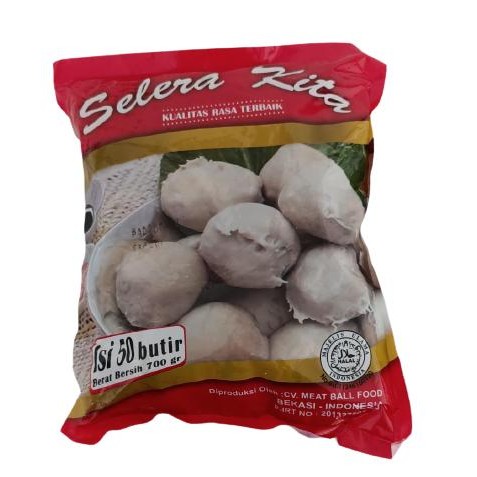 

Pilihan- Bakso Selera Kita Isi 50 Butir
