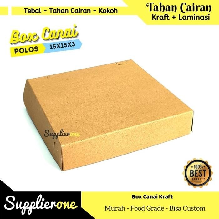 Pilihan- Kotak Roti Canai Maryam Isi 50 / Dus Box Kemasan Roti Maryam / Kemasan Roti
