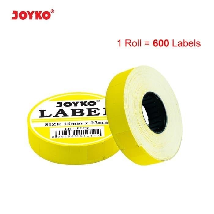 

LABEL HARGA JOYKO LB-P2CY ( 2 LINE / YELLOW )