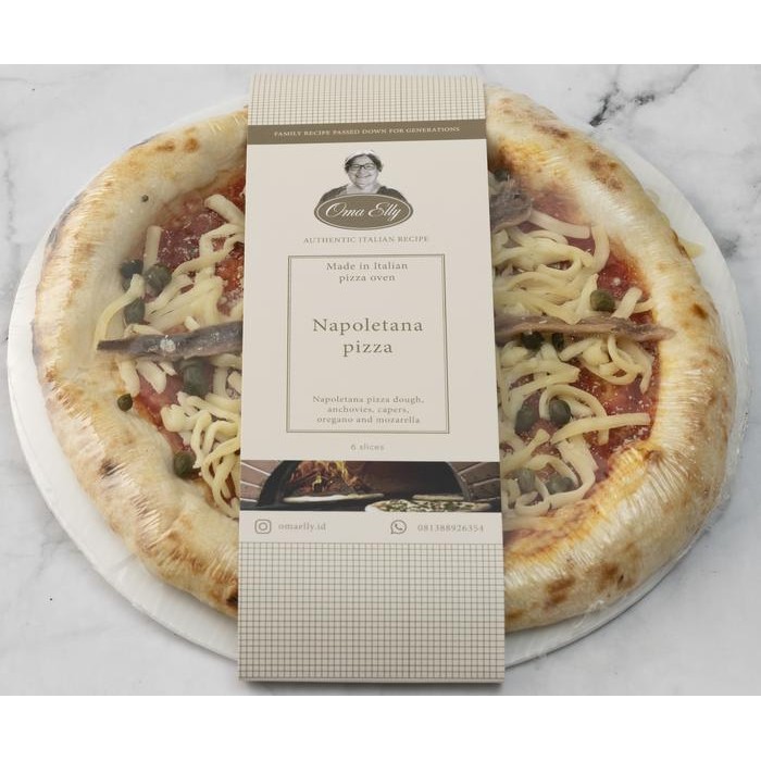 

Pilihan- Oma Elly Kitchen - Frozen Pizza Napoletana
