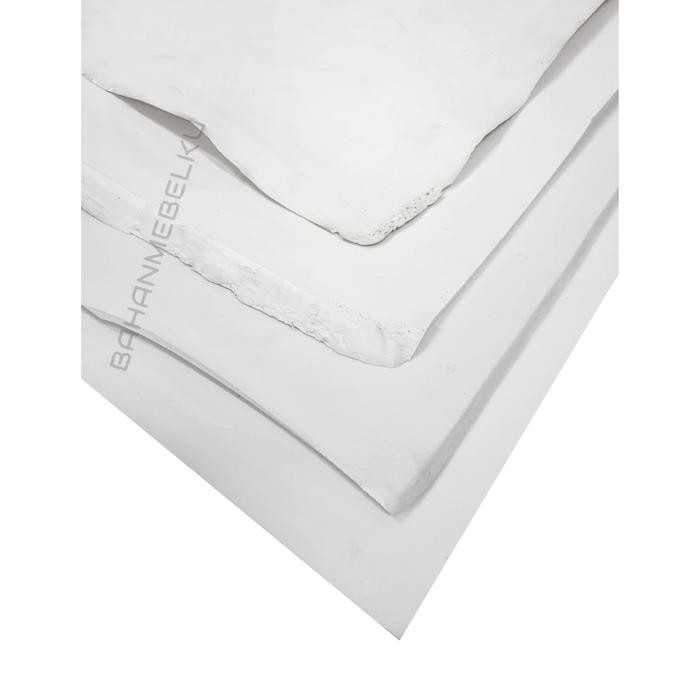 BUSA HATI / BUSA ATI EVA / SPONGE KARET / LEMBARAN / PUTIH / 2 4 6 mm