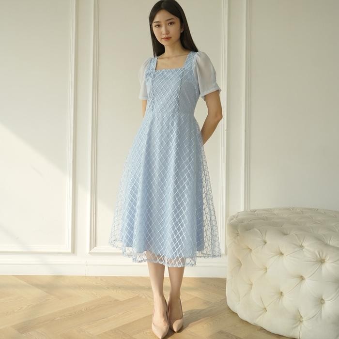 Pilihan- Keikoclothing - Kania Dress - Dress Wanita Kasual Santai Elegan Jalan Manis Pesta