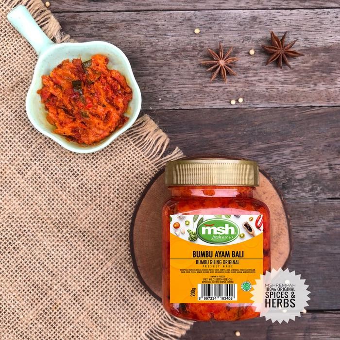 

Stok Baru Bumbu Ayam Bali 200 gram