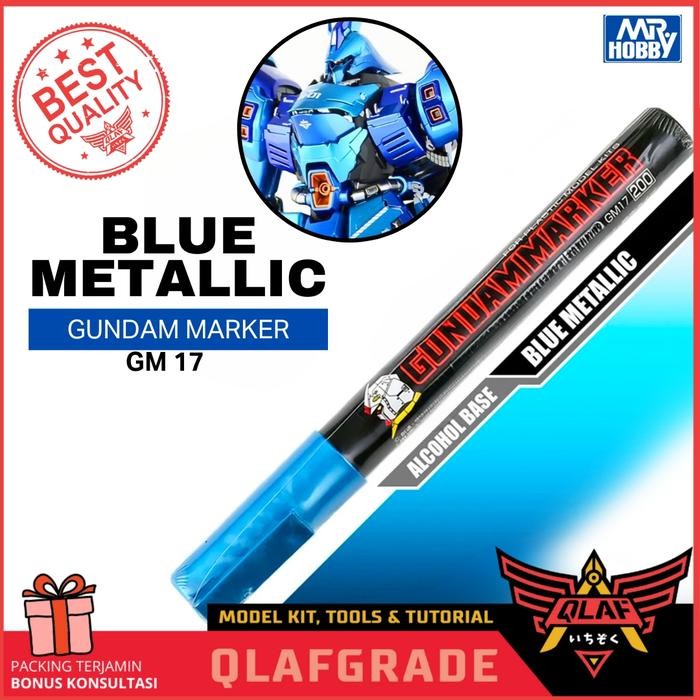 

GUNDAM MARKER METALLIC BLUE GM17 GM 17 repaint gundam model kit mr hobby