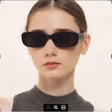 

Kacamata Hitam Wanita Pria Sunglasses Korean Fashion Frame Lensa Plastik Eyewear Retro