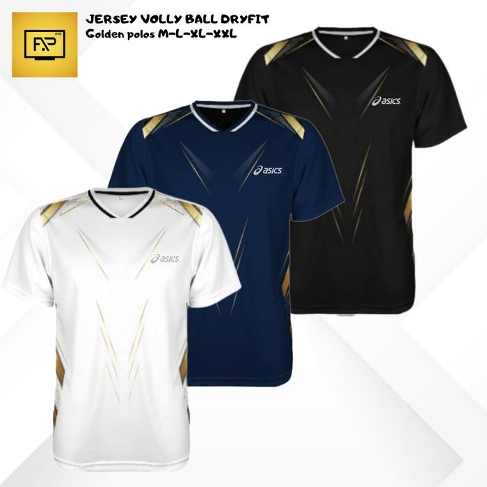 Pilihan- Jvp-Jersey Volly Dewasa Kaos Volly Baju Volly Ball Premium Dryfit