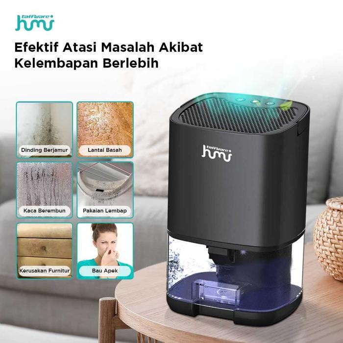 Dehumidifier 2 in 1 Moisture Absorber Anion Purification 1 L