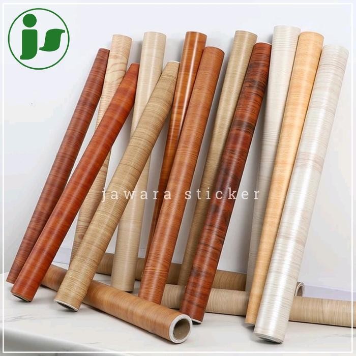 Hpl Sticker / Hpl Motif Kayu / Pelapis Kayu Meja Triplek Meja Dinding