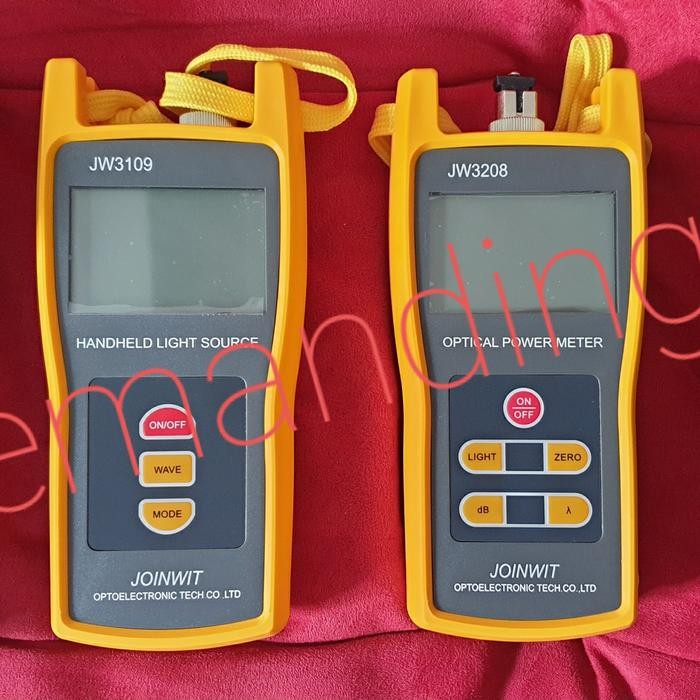 Set Opm joinwit JW3208 Ols joinwitJW3109 fiber optic