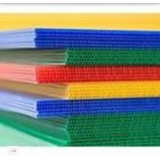 

Impraboard lembaran / Papan Plastik Gelombang UK.125 x 150 Tebal 5mm