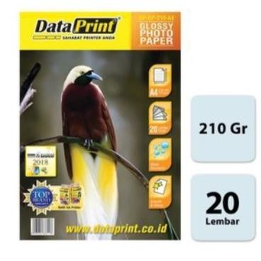 

Kertas Foto A4 210 gsm Data Print Glossy Original
