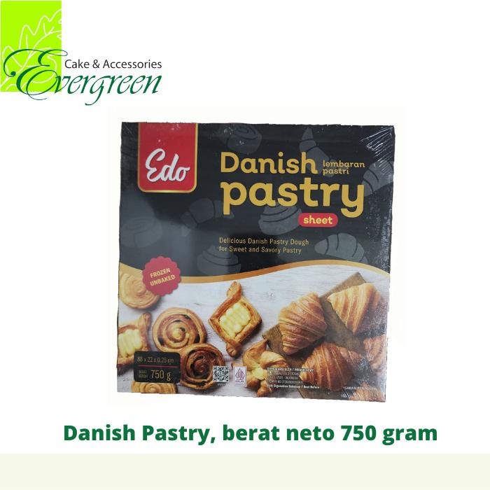 

Stok Baru Edo DANISH Pastry Sheet 750g