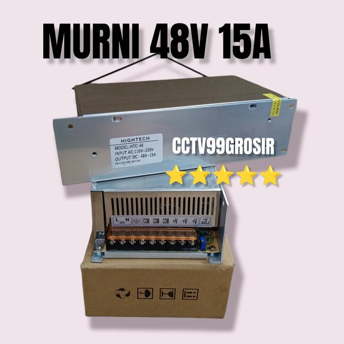 Murah Power Supply 48V 15A Adaptor 48V 15A Terlariss 