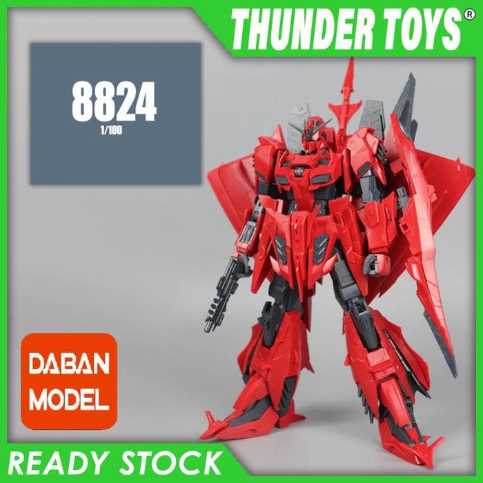 Pilihan- Mg Zeta Red Snake Daban Fighter 8824 Mg 1/100 Msz-006P2/3C Zeta Iii Red Snake