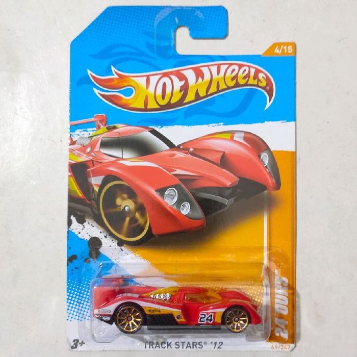Pilihan- Hotwheels Hot Wheels 24 Ours Merah 2012 Track Stars Rare