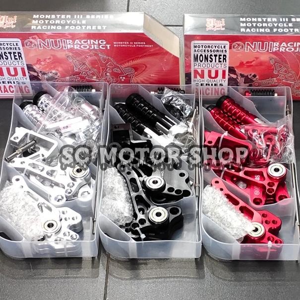 Stok Terbatas Underbone Nui Racing Monster 3 Lipat R15 V3,N250,Gsx/Satria Fu New Terlariss 