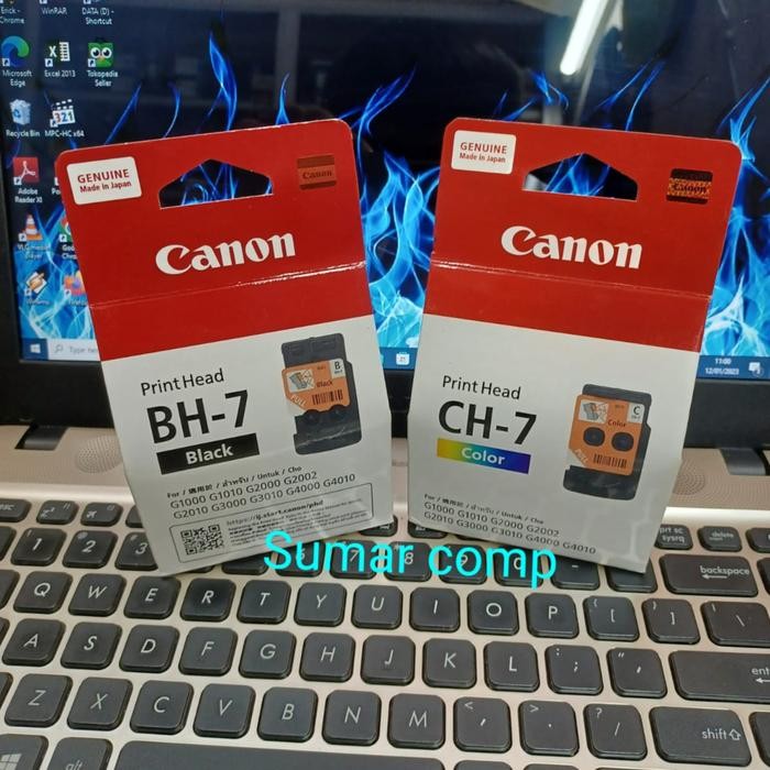Print head canon BH-7 Black print head canon CH-7 Colour ORIGINAL