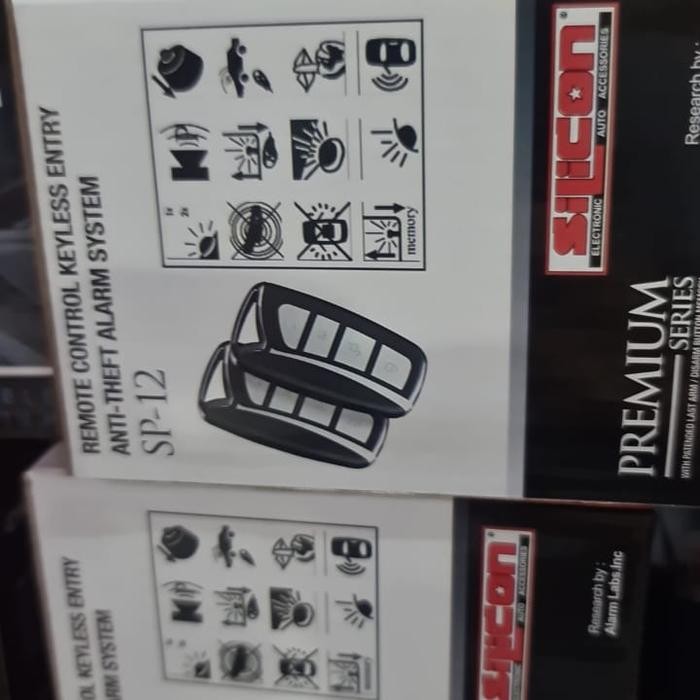 Jual Alarm Mobil Silicon Premium Sp 880. Alarm Monil Universal
