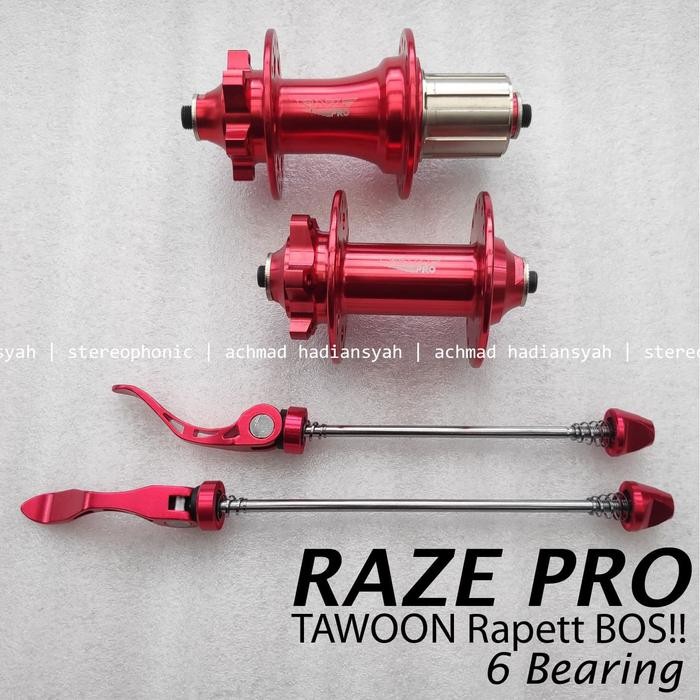 Ready JANGKRIK 32 Hole Hubset RAZE Pro Hub RAZE Pro 32H Freehub RAZE Pro 32H