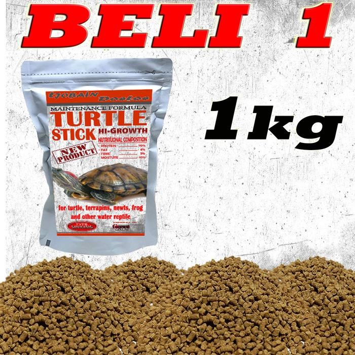 Pelet Sinking Stick Makanan Kura-Kura Air Brazil Res Cst Turtle Food