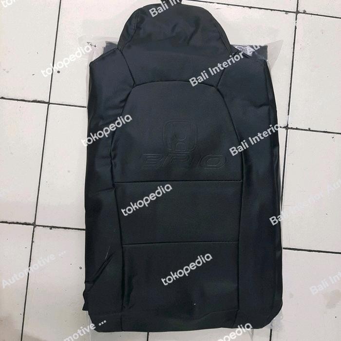 Sarung Cover Jok Mobil All New Brio SATYA 2019-2022 Hitam Oscar