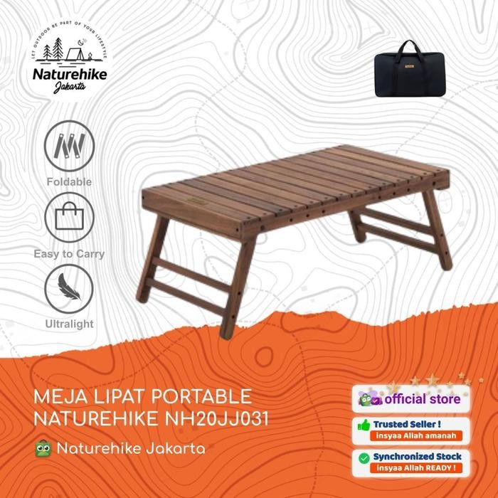 MEJA LIPAT NATUREHIKE NH20JJ031 PORTABLE CAMPING PIKNIK OUTDOOR BBQ
