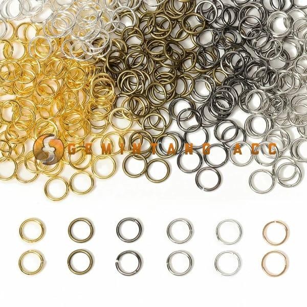 New Ring Bulat Ring O Jump Ring Pengait Bahan Aksesoris