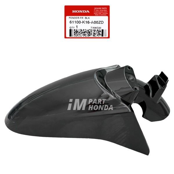 61100-K16-A00ZD Slebor Spakbor Depan Scoopy Fi K16 2012 - 2016 Hitam