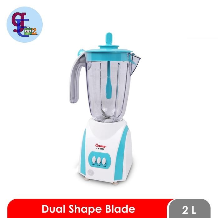 COSMOS BLENDER 282G 3in1 gelas kaca 2L/blender cosmos 3in1 2Liter