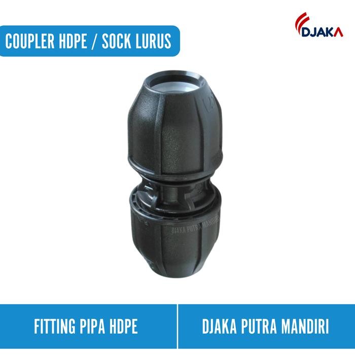 ,,,,,,,] Sambungan pipa hdpe / coupler hdpe 3/4 inchi