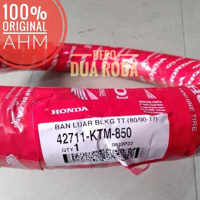 BAN LUAR BELAKANG SUPRA X 125 (ORIGINAL AHM) // 42711-KTM-850