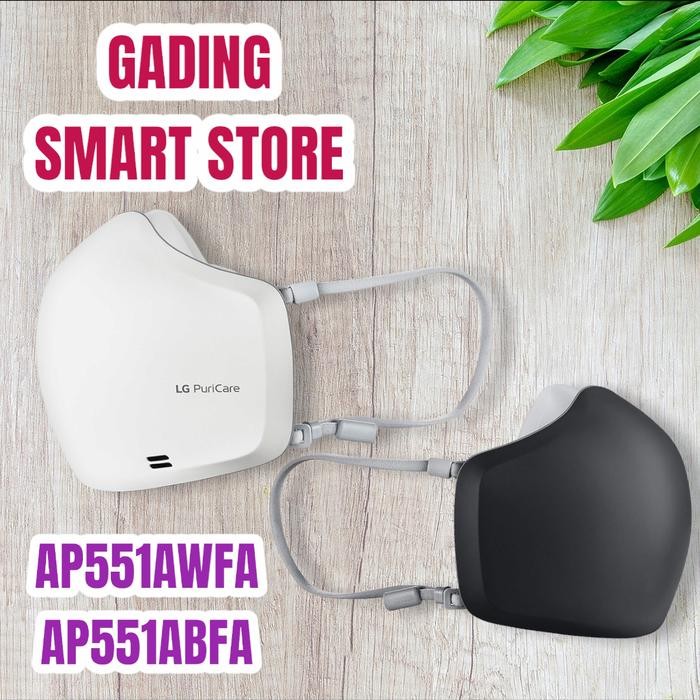 LG AP551AWFA AP551ABFA PURICARE WEARABLE AIR PURIFIER GEN 2 MASKER LG