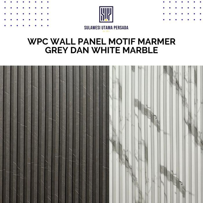 Wall Panel WPC wood panel motif marmer