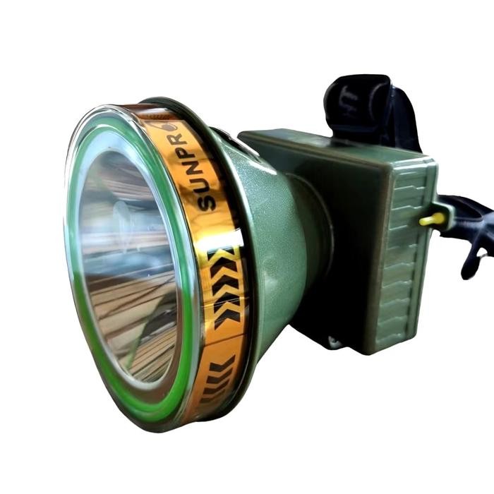 Senter Kepala Selam 280W Sunpro LCD Indikator Cahaya Putih S 8962