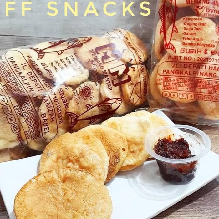 JAJANAJA- Kerupuk Kemplang Panggang Mm Asli Bangka