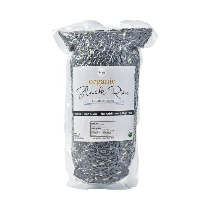 Cepatsampai- Simply Organic Black Rice ( Beras Hitam Organik ) 1 Kg Porang