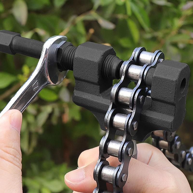 Motorcycle Chain Breaker Splitting Riveting Links Tool Automatic