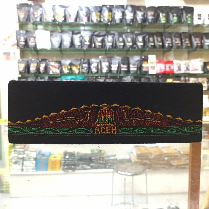 SIAPKIRIM Peci Aceh motif rencong dan kopiah/peci khas Aceh READY STOCK