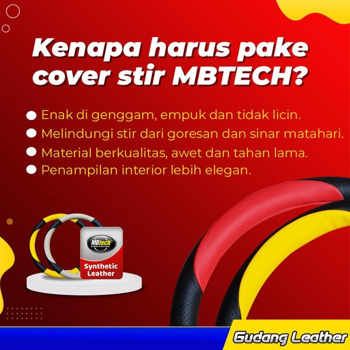 READY Sarung Stir Mobil - MBTECH ORIGINAL / Cover Stir Mobil G00D QU4LITY