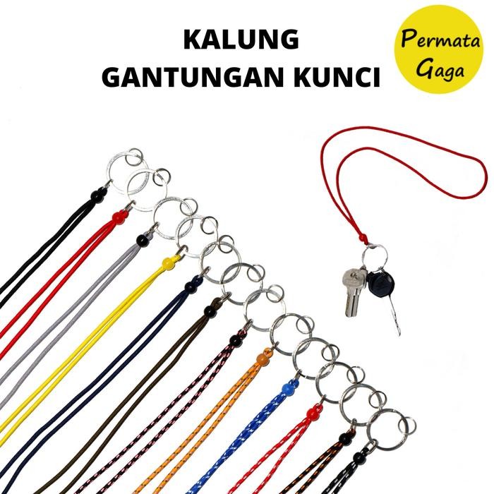 New kalung tali gantungan kunci motor kalung panjang