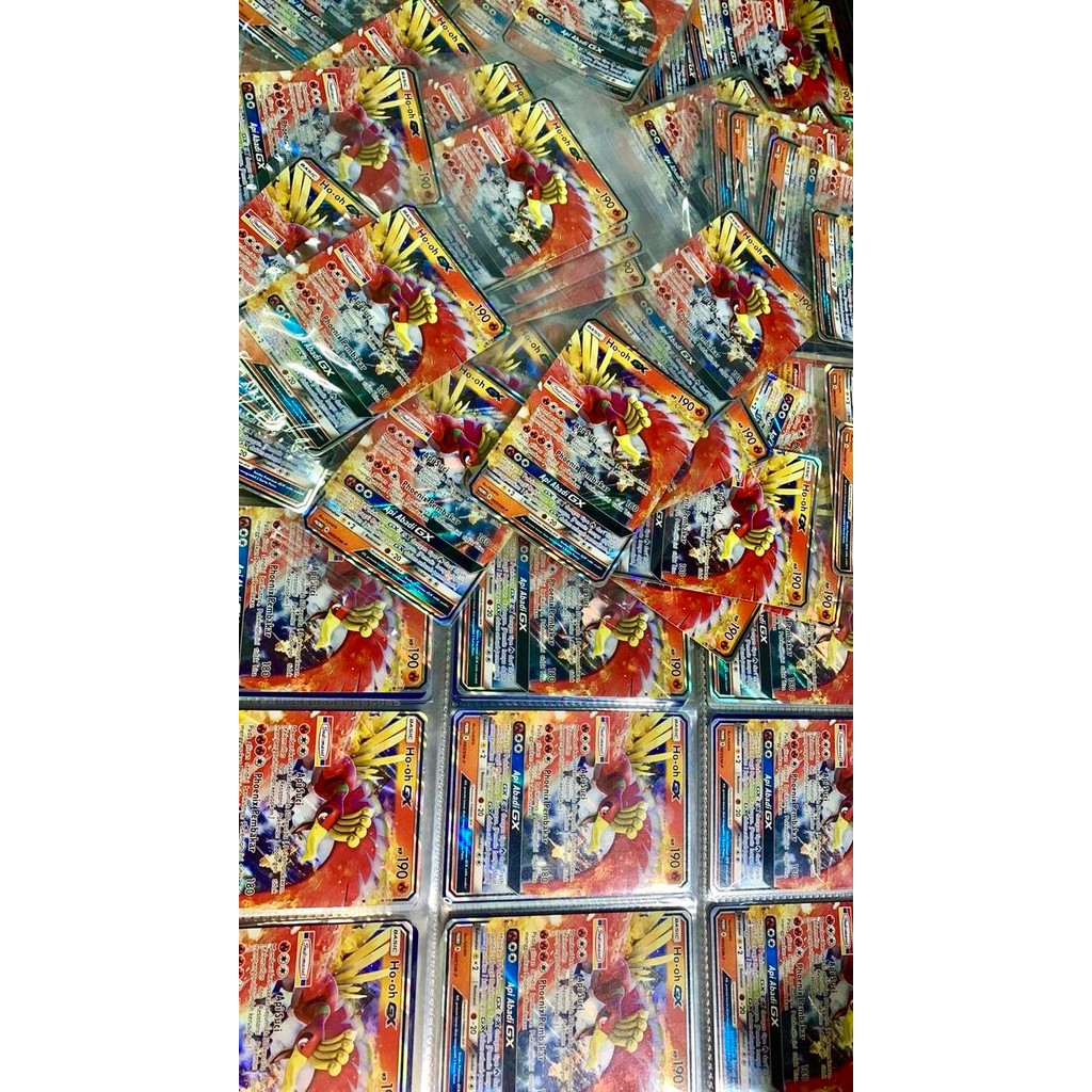 j225- Satu Kartu Hooh Gx Stamp Promo Pokemon Nm Indomaret Charizard Tcg Card