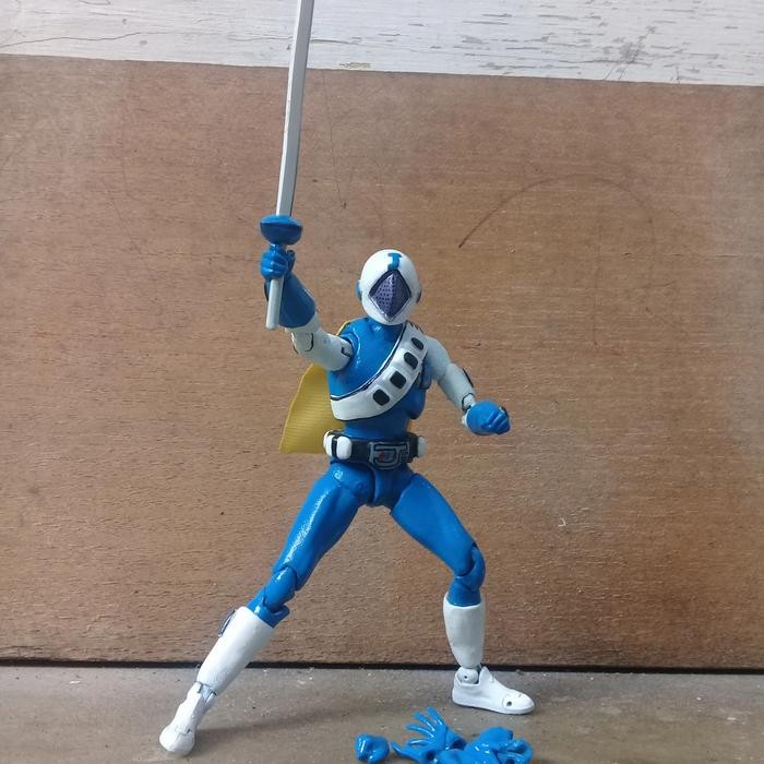 h4d2- Action Figure Custom Shf Dia Jack Power Ranger Super Sentai Jakq