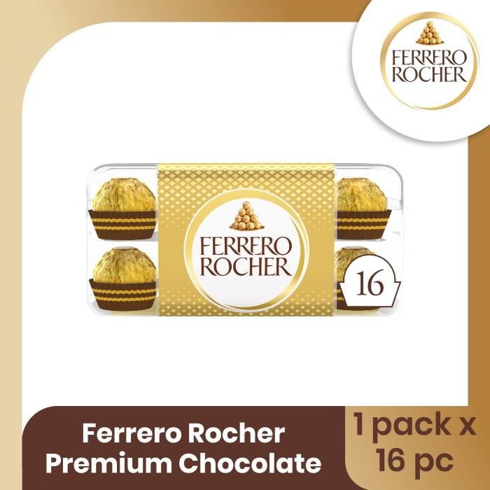 ORIGINAL Ferrero Rocher Premium Chocolate Isi 16pcs