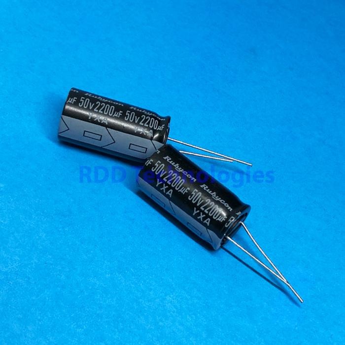 dfue- Capacitor 2200Uf/50V Rubycon Yxa Original