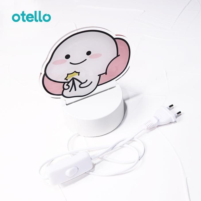 Acrylic Night Lamp Pentol Lampu Tidur Led Hias Akrilik Lucu Karakter Best Seller